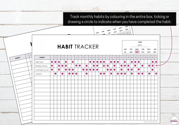 Habit Tracker Minimalist