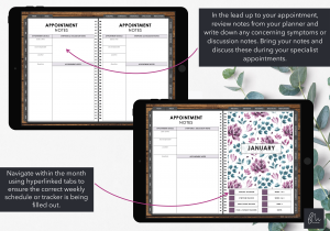 LiveMinimalPlanners Digital Chronic Illness Planner